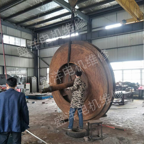 宣城风机维修现场